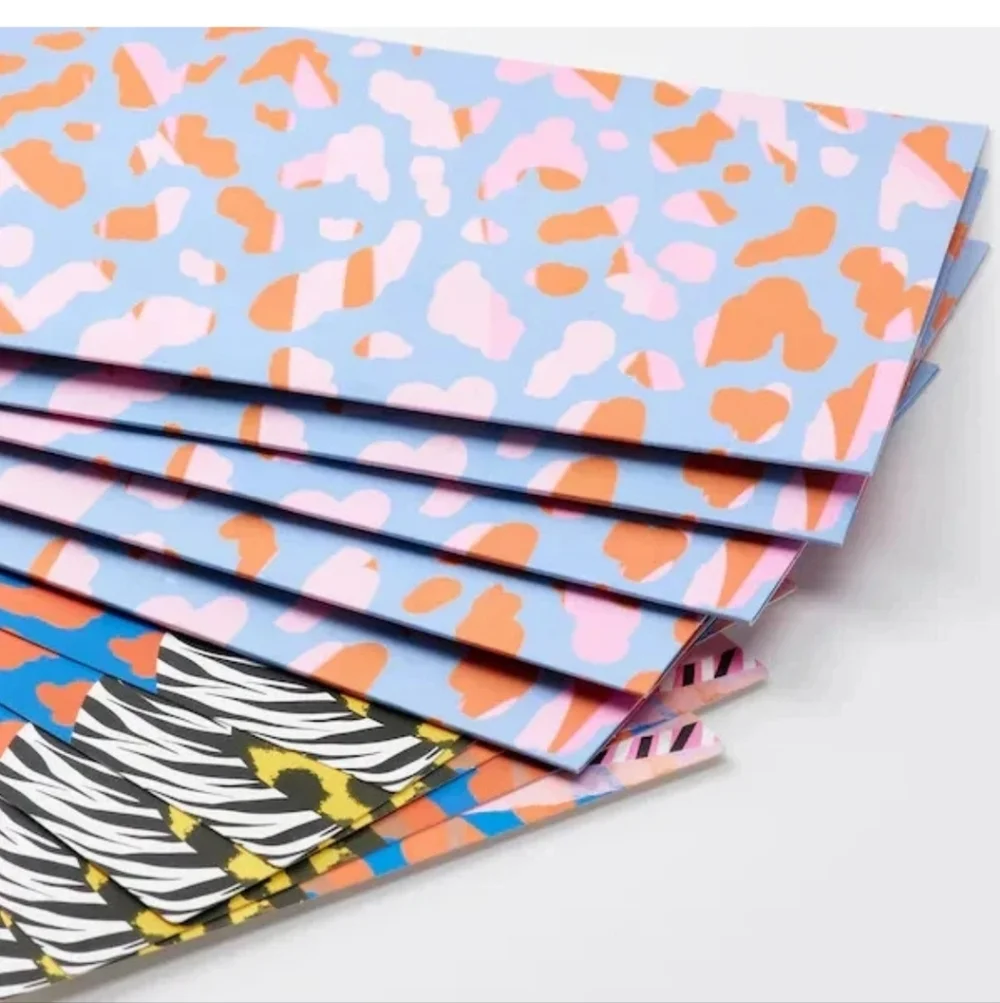 IKEA OMSESIDIG Postcard Mixed Motifs 10 Pack Design Trini Guzman 605.499.92 New